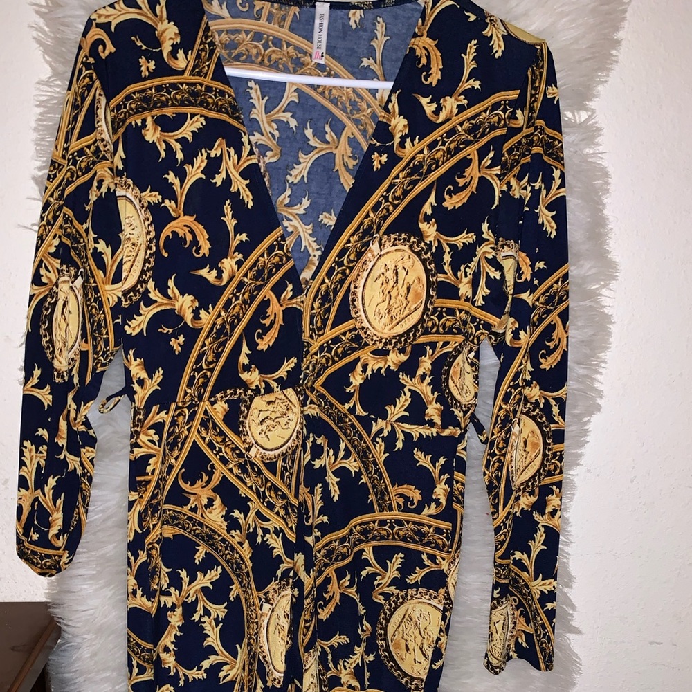 fashion house pattered jumpsuit